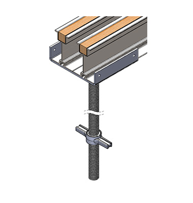 frame-8” X 8” -U-head-screw-jack-2b