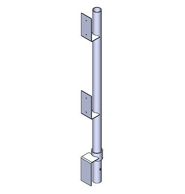 mach-aluply-hand-railing-post-1.0-m-2b