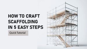 How To Craft Scaffolding In 5 Easy Steps