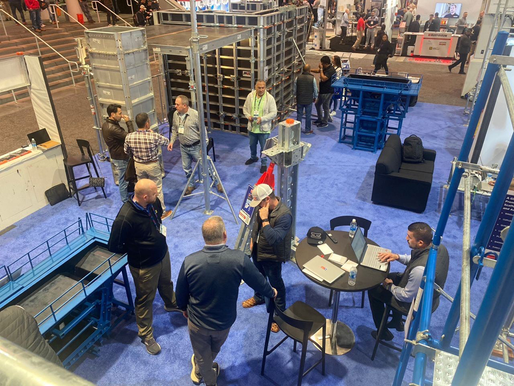 AAIT Technocraft Scaffold Distribution Shines at World of Concrete 2024 Bi-Centennial Anniversary
