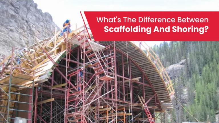 scaffolding vs shoring comparison chart