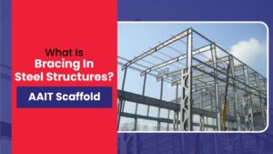 What is bracing in steel structures?