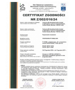 Technocraft Ringlock B Certificate of Compliance PN-EN 12810-1:2010