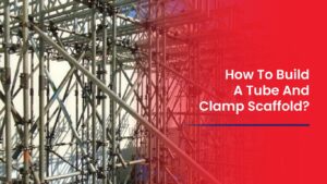 scaffold workers installing structure