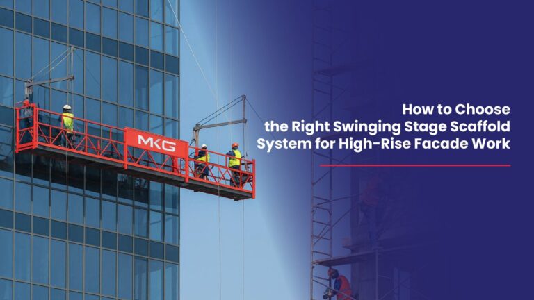 Swinging Stage Scaffold System for High-Rise Façade Work