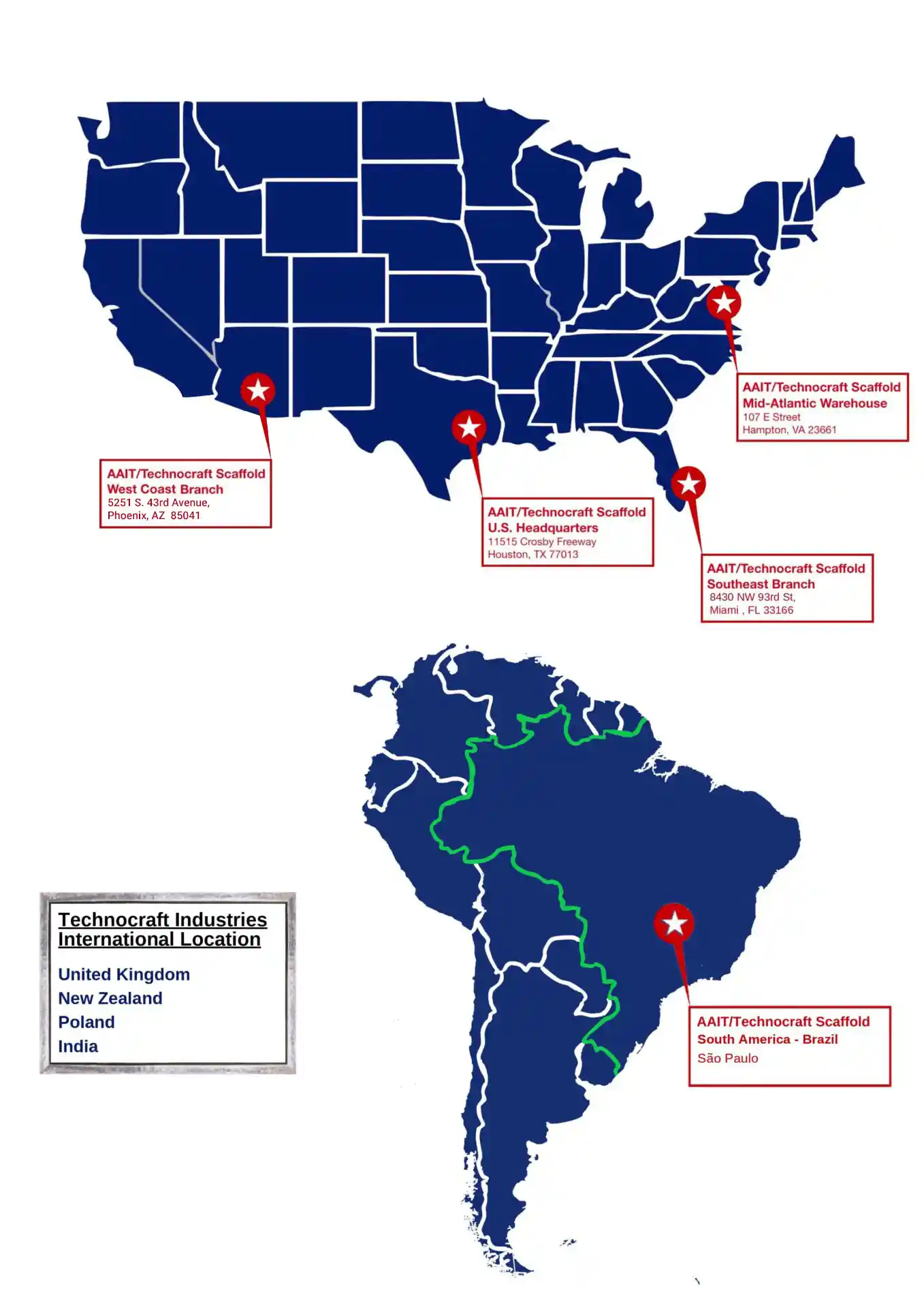AAIT American Locations