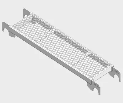 Steel Wire Mesh Plank (9” wide)
