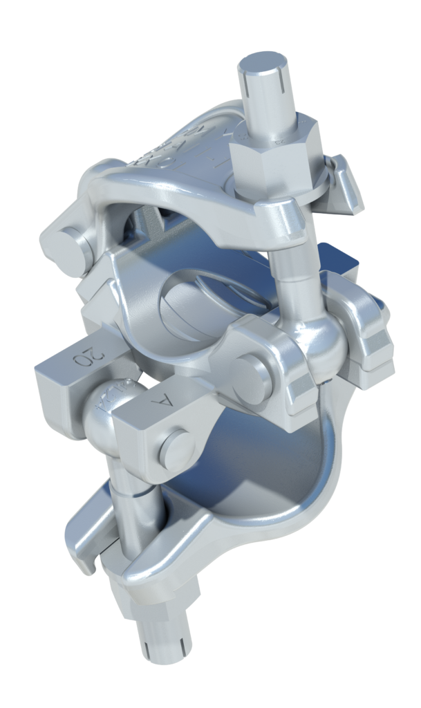 2″ X 2″ Right Angle Coupler