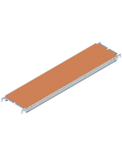 19″ Wide Aluminium Plywood Deck