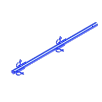 4’ & 1.69” Female Guard Rail Post (Drop & Candy Cane Lock)