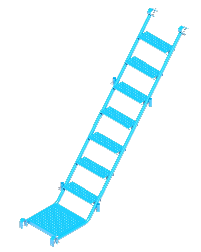 7’W X 6’4″ Stair Units