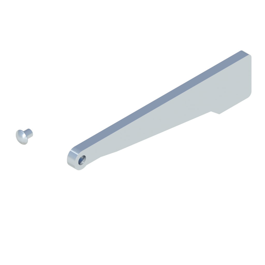 Wedge With Rivet