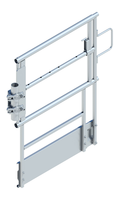 2’6” to 4’3” Expandable Gate With Toe Board