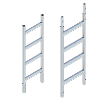 13.7″ & 17″ Steel Ladder