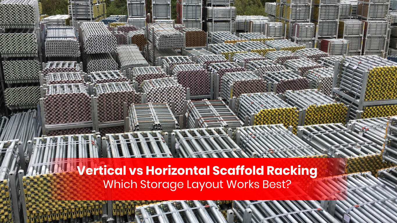 Vertical vs. Horizontal Scaffold Racking: Which Storage Layout Works Best?